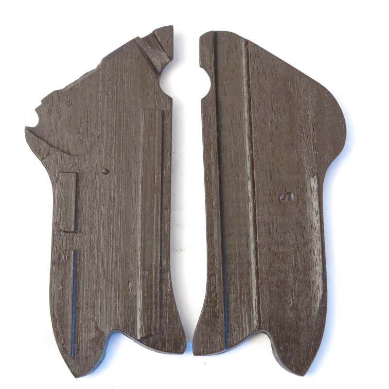 Paire de plaquettes P08 bakelite  reference Lu 85