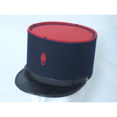 Képi Légion modele 1935/46 -grenade rouge bombe  creuse