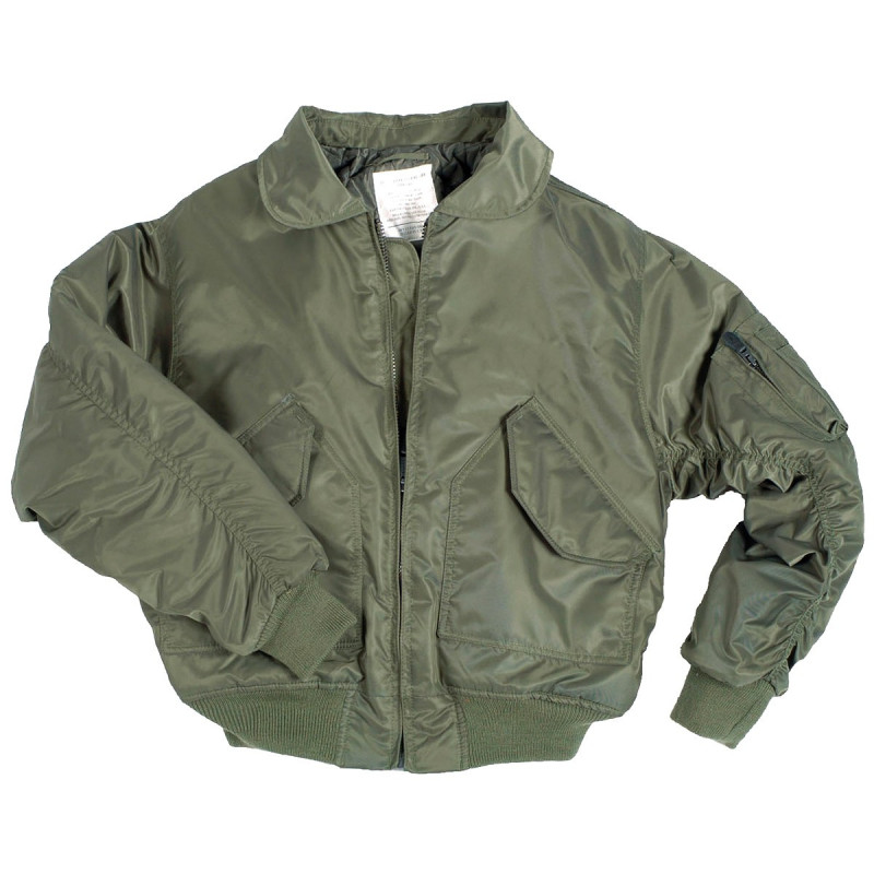 Blouson US CWU Bomber type Mil-tec vert