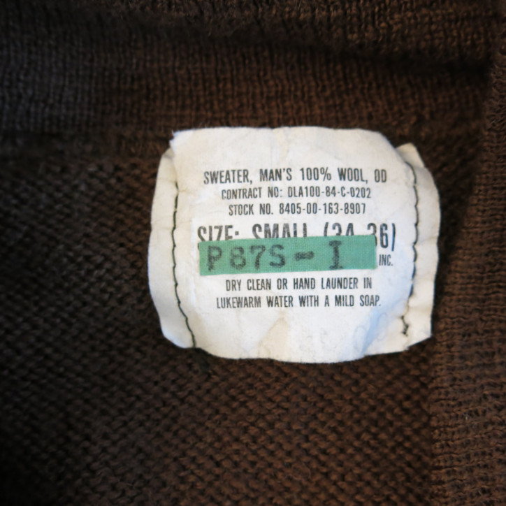 Pull en laine  OD US army original 