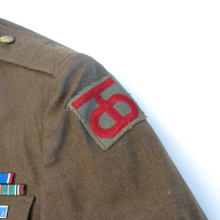 Coat serge wood OD Veste medical US 1940 ref bo 458