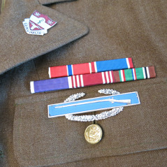 Coat serge wood OD Veste medical US 1940 ref bo 458