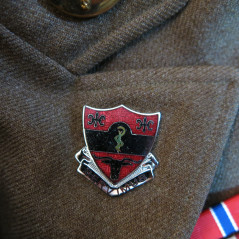 Coat serge wood OD Veste medical US 1940 ref bo 458