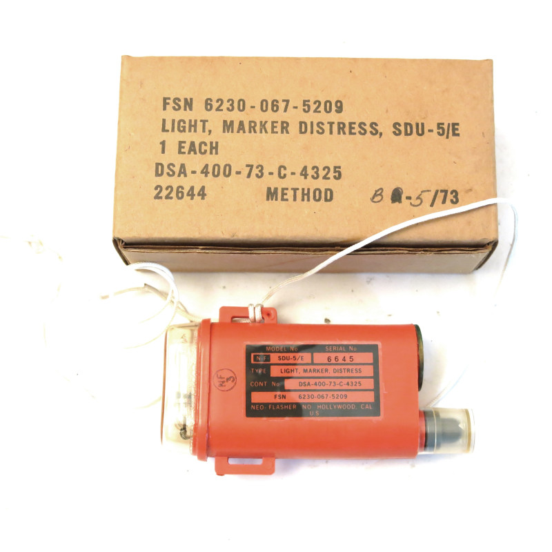 Lampe Strobe light USAF en boite  1973