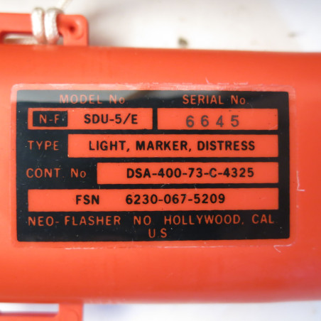 Lampe Strobe light USAF en boite  1973