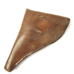 Etui cuir original  pour revolver 1892 couleur fauve ref re 798