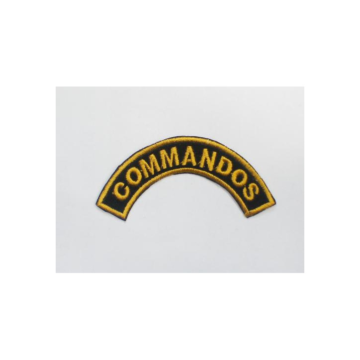 Tab COMMANDOS Jaune fond noir