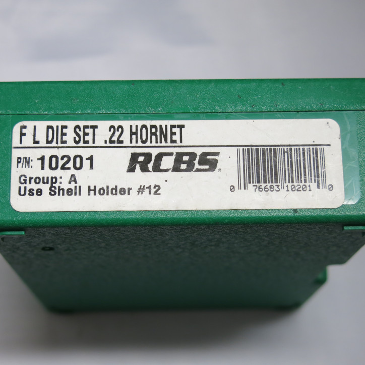 Outil de rechargement RCBS  22 Hornet 