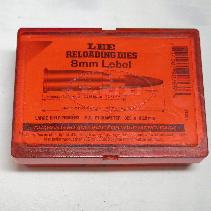 Outil de rechargement LEE  calibre 8 mm fusil  LEBEL