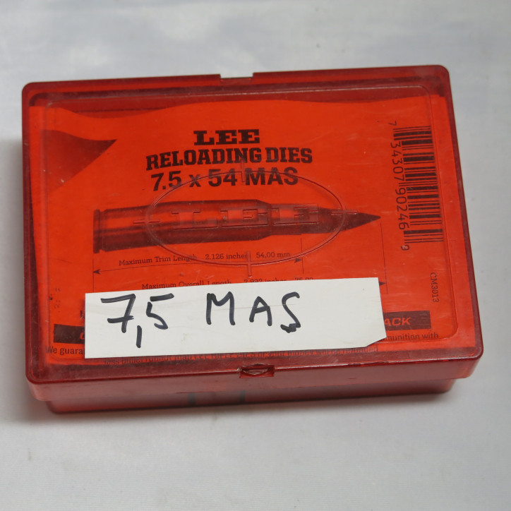 Outil de rechargement LEE  calibre 7.5 Mas 