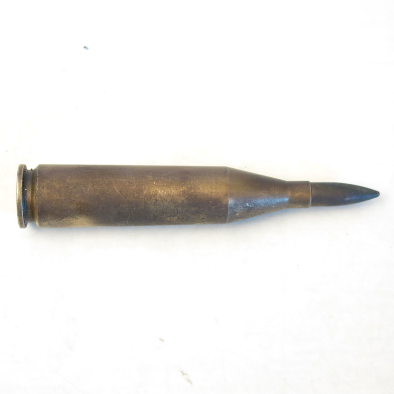 Cartouche 7.92 Panzerbuchse  antichar 1941  manipulation monobloc 