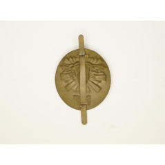 Insigne Adrian auto mitrailleuse meduse