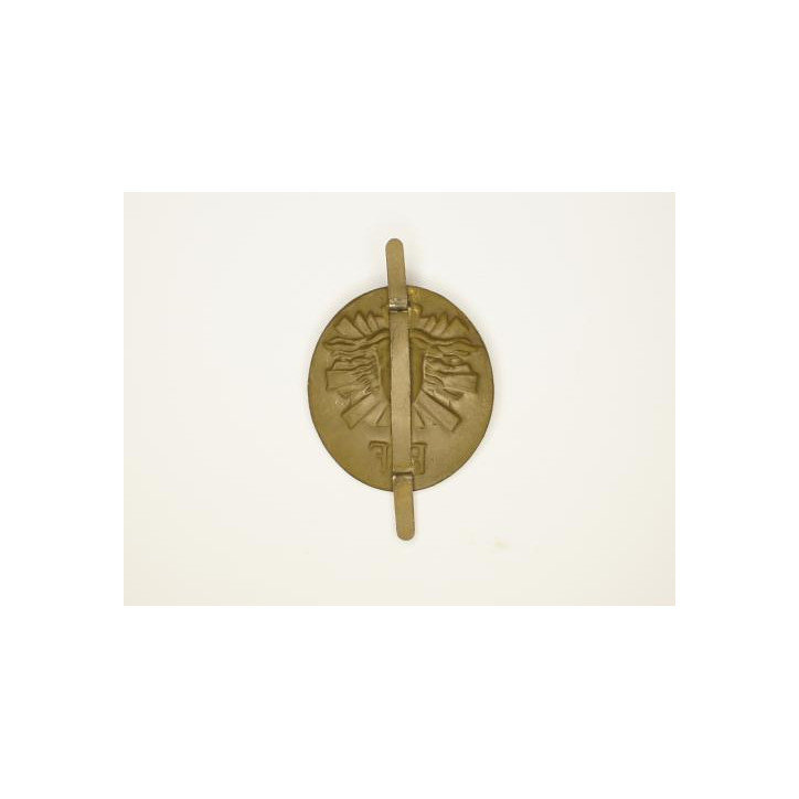 Insigne Adrian auto mitrailleuse meduse