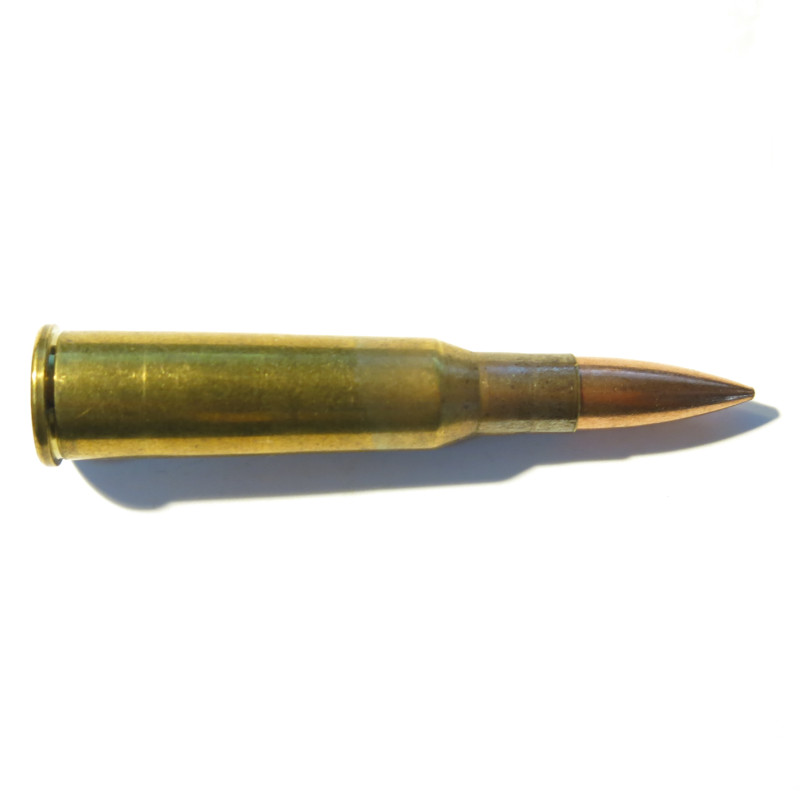 Cartouche  calibre 8 -348 Winchester pour fusil Lebel balle pointue