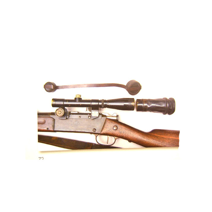 Rail mount scope rifle LEBEL 1886 French ww1