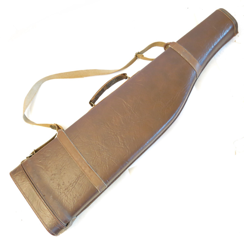 Fourreau cuir  pour fusil de chasse ref ch 96