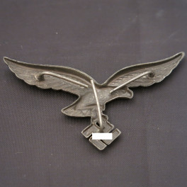 Aigle métal original Luftwaffe de casquette 