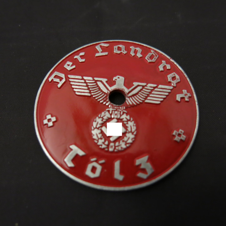 Plaque pour vehicule Allemand  WH ref bo 74