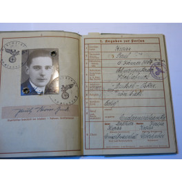 Livret Wehrpass WH  ref w 55 