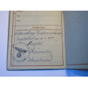 Livret Wehrpass WH  ref w 55 