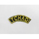 Tab tissu d\'épaule TCHAD