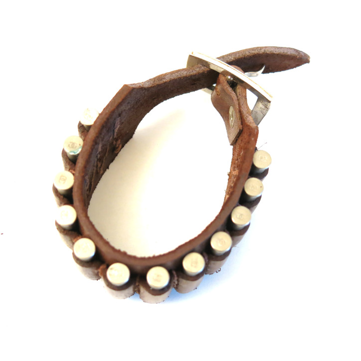 Bracelet de poignet cartouchiere 22 long rifle