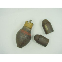 Rare capuchon en tole pour grenade  citron foug 14/18 