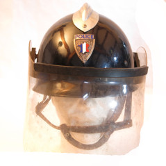 Casque de la police Française avec visière ref ca 73