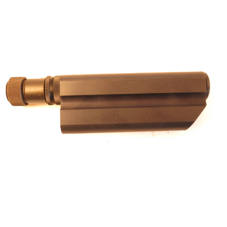 Silencieux plat pour pistolet P08 Luger 22 long rifle avec adaptateur Ref ber21