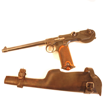 Etui cuir pistolet Borchardt