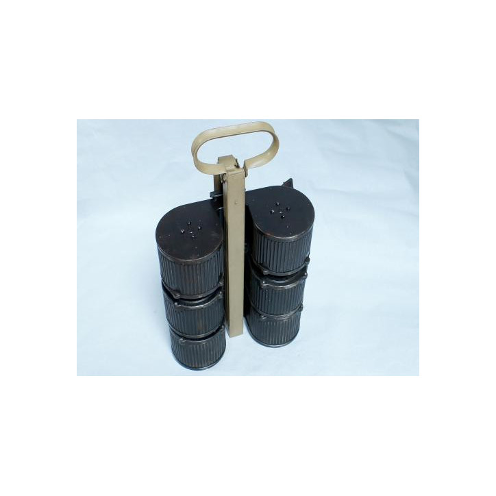 Porte magasin trommel double MG 34 ou MG 15 couleur sable 