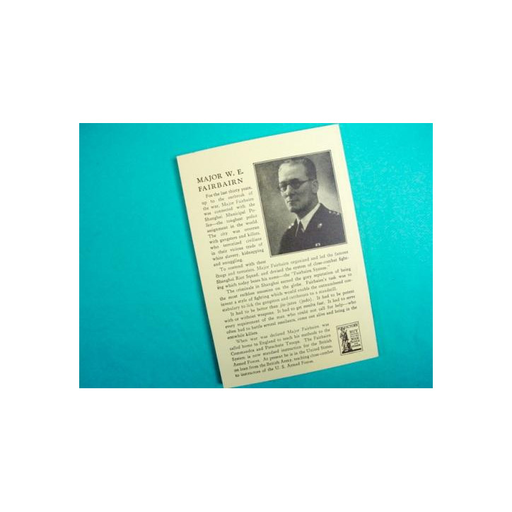 Get Tough's book by Major Fairbairn