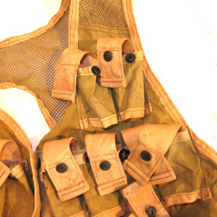 Rare gilet M79 lance grenade 1968 bouton plastique ref vn 995