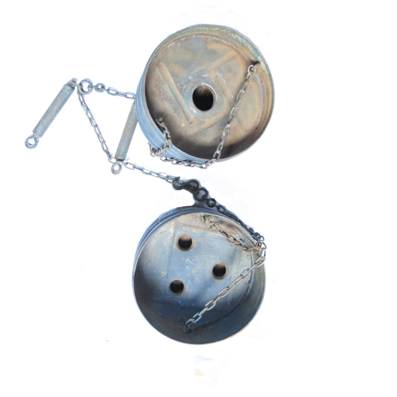 Rare coques de transport et protection du trepied modele 39 Allemand ww2