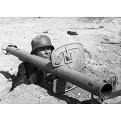 Bouclier de  panzerschreck Allemand ww2