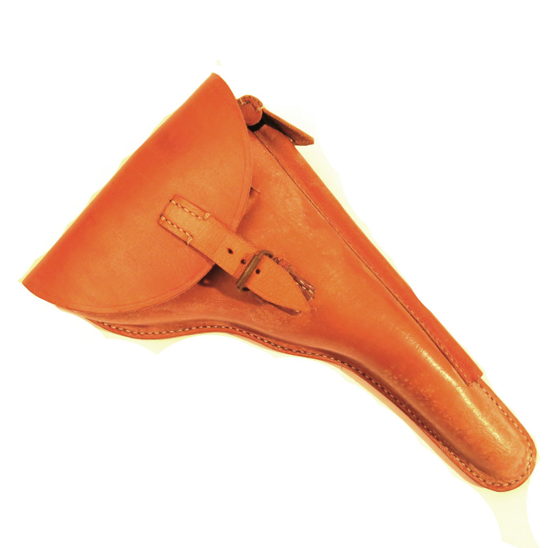 Etui cuir P08 Marine noir