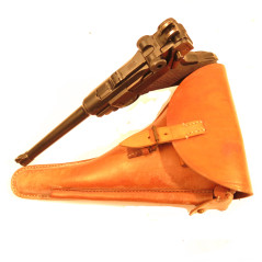 Etui cuir P08 Marine couleur fauve