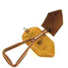 Pelle pliante avec housse nylon originale US army Vietnam 1972