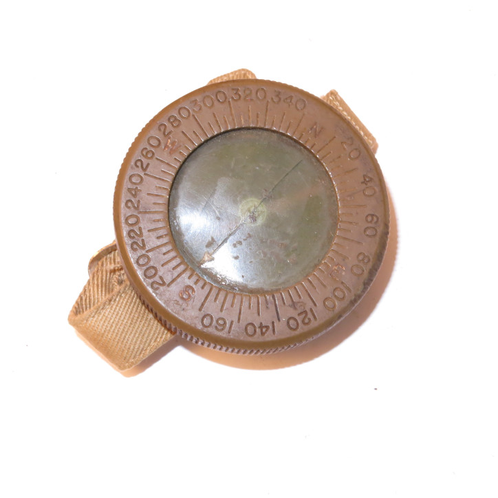 Boussole  Parachutiste US 39/45 originale ref un 110  box 206