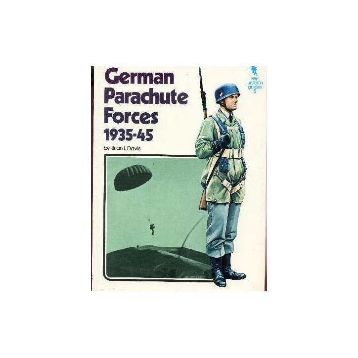 Livres German Parachute Forces 35-45 par B.L. Davis et1