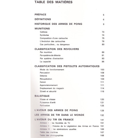 livre Les Pistolets, Les revolvers et leurs munitions et4