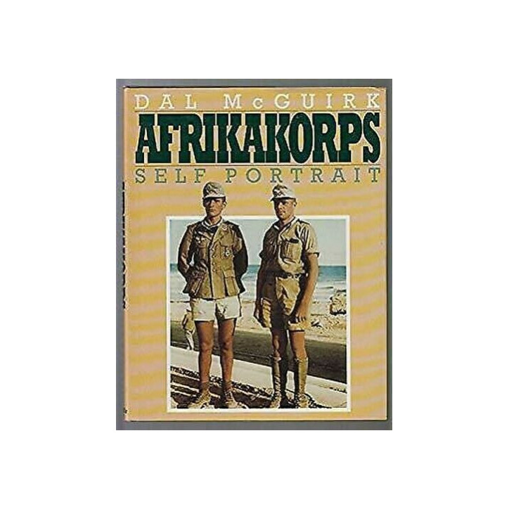 Livre Afrikakorps, Dal McGuirk, selfportrait et5