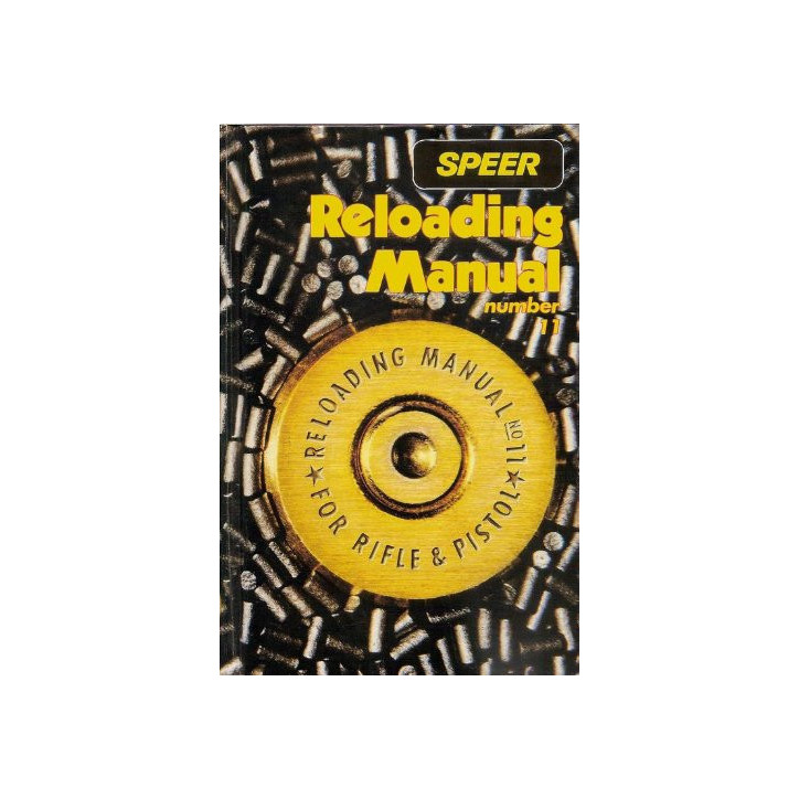 Livre Reloading manual number 11 de Speer et5
