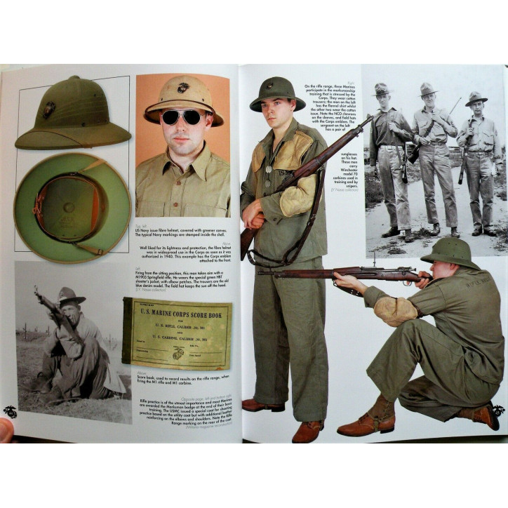 Livres Uniformes et Equipements 1941-1945 : USMC de B. Alberti et L. Pradier et5