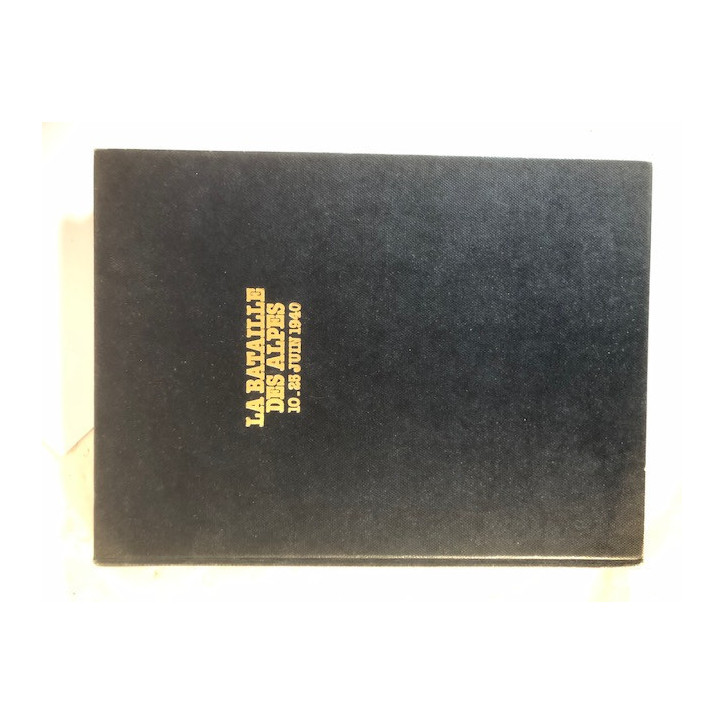 Livre la bataille des Alpes 10-25 juin1940 par Plan et Lefevre et7