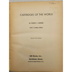 Livre Cartridges of the world Frank C. Barnes et9