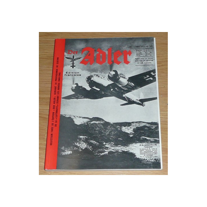 Livre Der Adler edition française numéro 4 et9