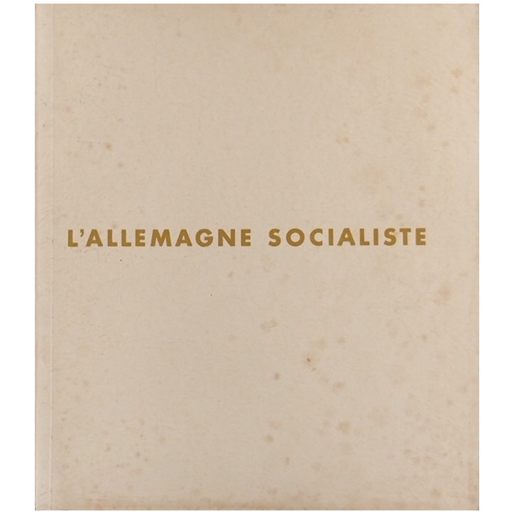 Livre L'Allemagne socialiste,Deutscher Verlag et10
