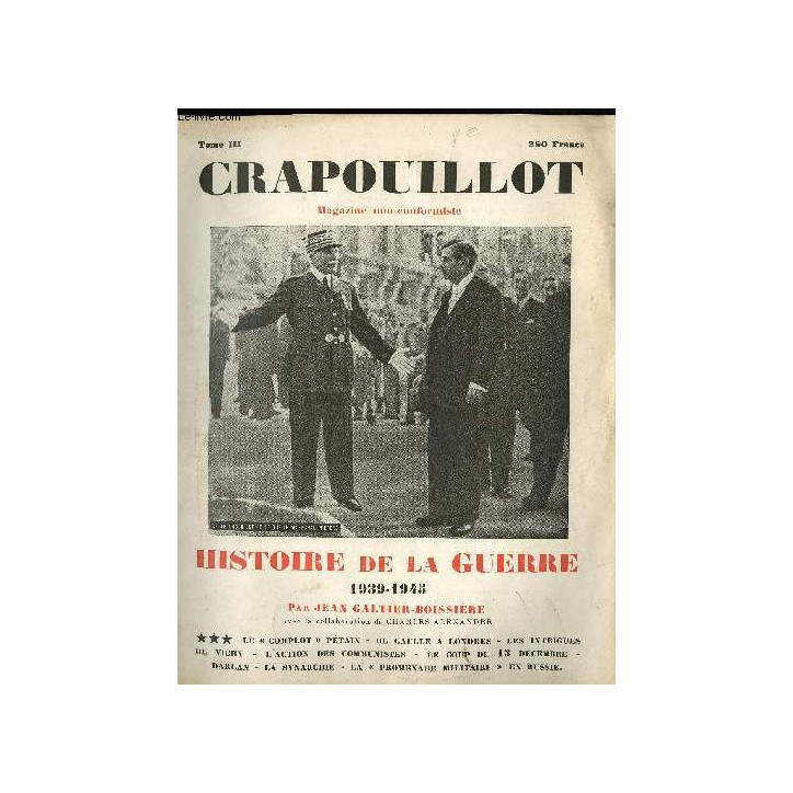 Livre Crapouillot Tome III - Histoire de la Guerre 1939-1945 - et11