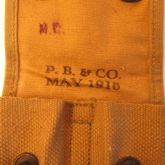 Porte chargeur original Colt 45 P.B & CO 1918  ref po 95